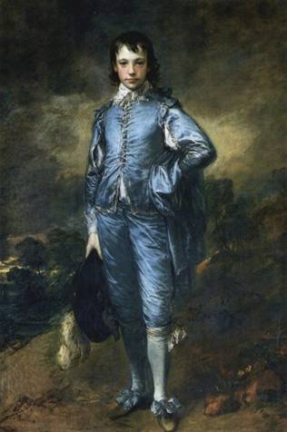 Blue Boy  ca. 1770 	by Thomas Gainsborough 1727-1788 The Huntington San Marino CA